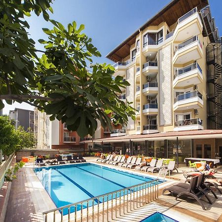 Kleopatra Ada Beach Hotel Alanya Eksteriør bilde