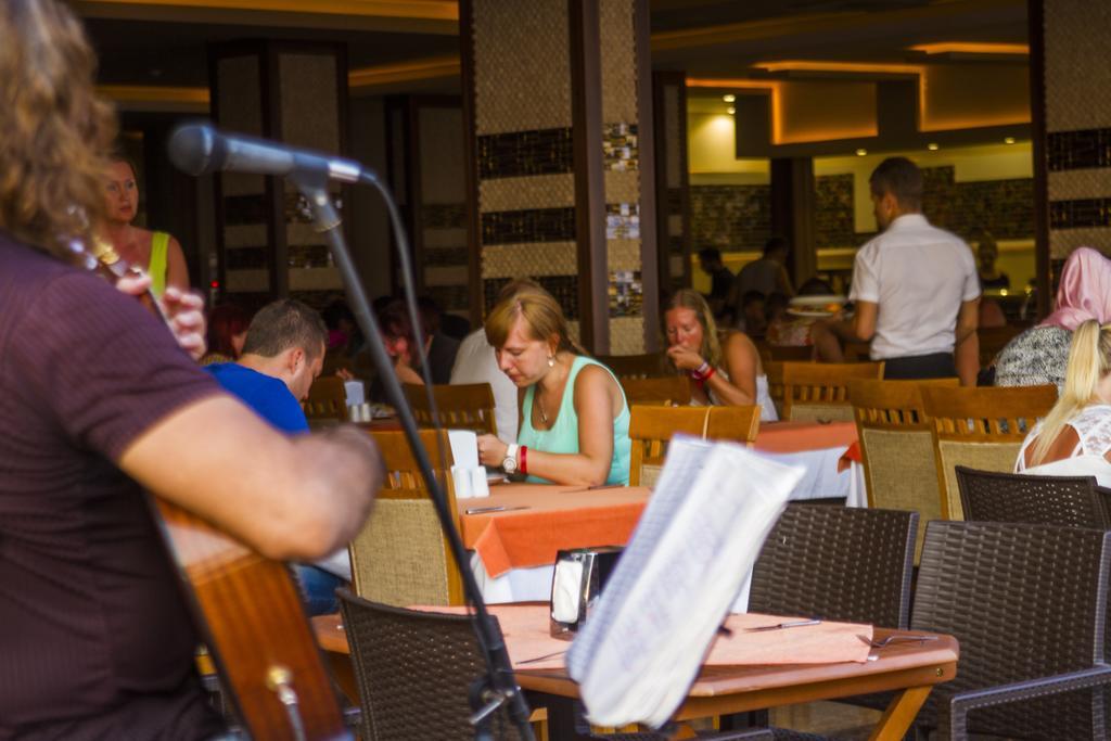 Kleopatra Ada Beach Hotel Alanya Eksteriør bilde