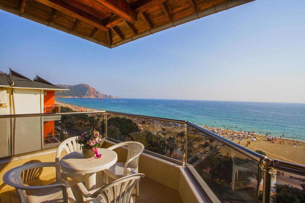 Kleopatra Ada Beach Hotel Alanya Eksteriør bilde