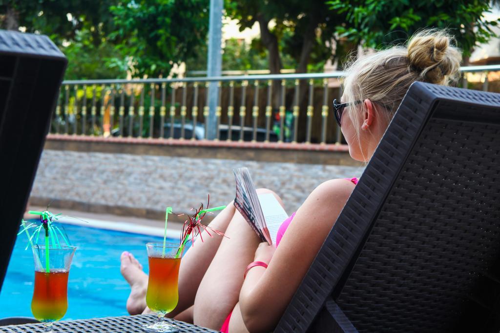 Kleopatra Ada Beach Hotel Alanya Eksteriør bilde