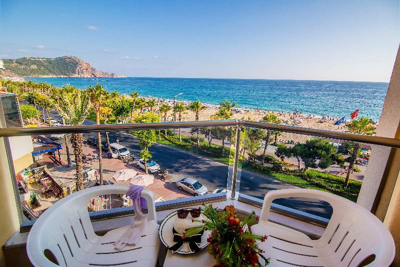 Kleopatra Ada Beach Hotel Alanya Eksteriør bilde